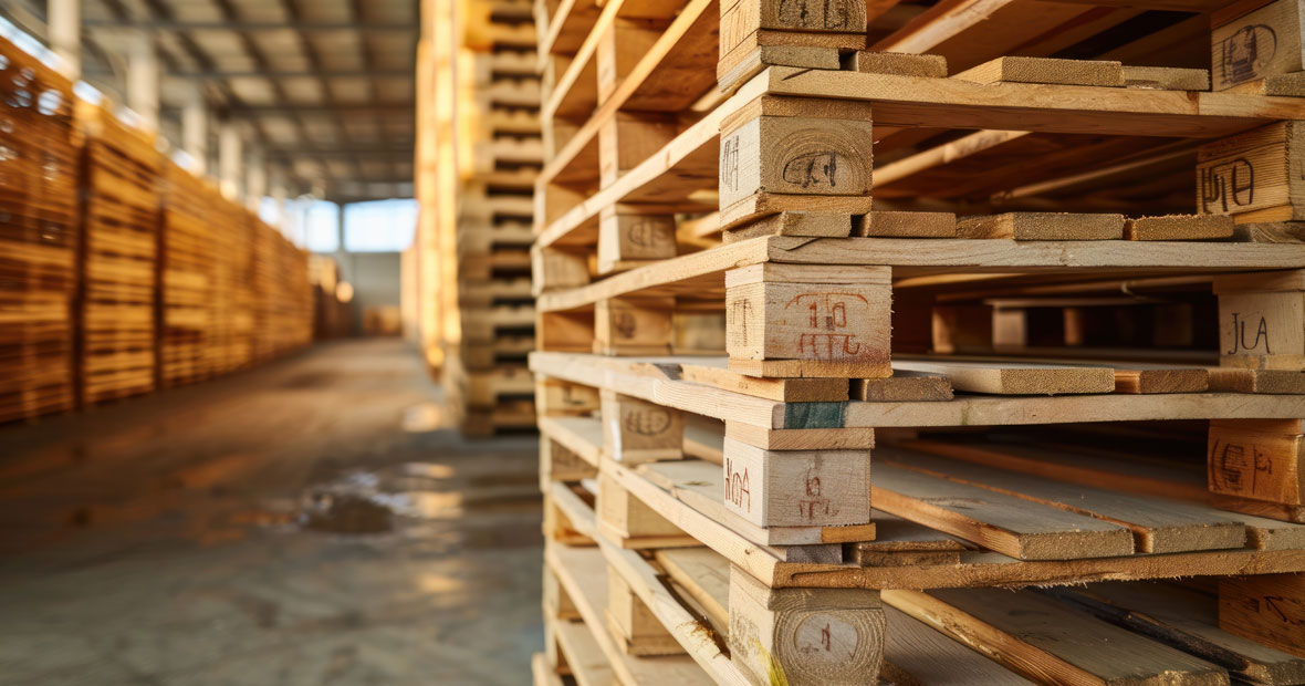 stockage de palette